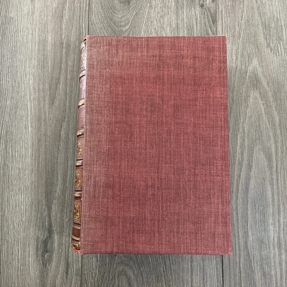 Shakespeare Works Vol 1 Staunton Leather 1866 Ed